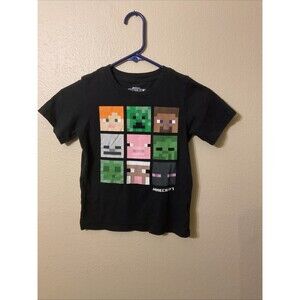 Mojang Synergies Minecraft Kids Size 5 T Shirt
